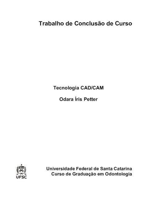 Pdf Trabalho De Conclus O De Curso Core Desenvolvimento Da