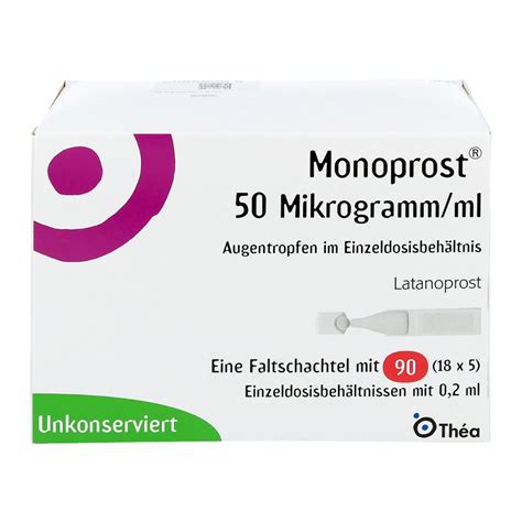 MONOPROST 50 Mikrogramm Ml Augentropfen 90X0 2 Ml