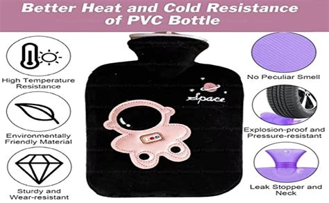 FunBlast Hot Water Bag With Cover For Pain Relief Heating Bag Heating Pad Hot Water Bottle