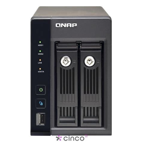 Storage Pro NAS 2 Baias para HD Qnap TS-269 - Cinco TI