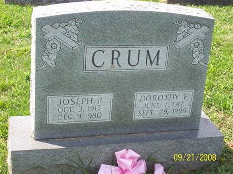 Joseph Raymond Crum 1913 1980 Find A Grave Memorial