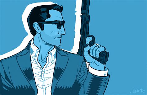 Fan Art: by Villainte - Michael, Trevor and Franklin - Rockstar Games