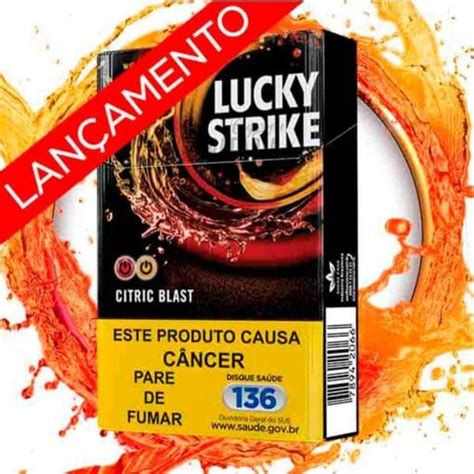 Cigarro Lucky Strike Original Blue Box Cigarrete Tabacaria