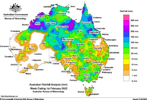 Weekly precipitation update + rain forecast February 2, 2022 – Gosic