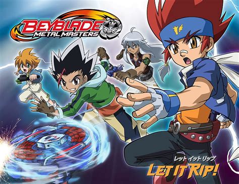 Beyblade Metal Masters Characters And Their Beyblades