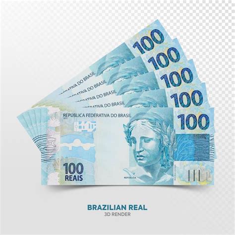 Premium Psd Reais Brazilian Money D Render Realistic