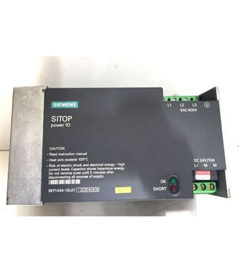 SIEMENS SITOP POWER 10 6EP1434 1SL01 Power Supply