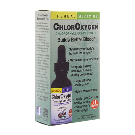 Evergreen Nutrition | ChlorOxygen Liquid | 1 FL OZ - Evergreen Nutrition