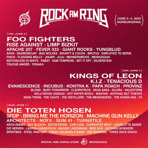 Rar Square X Rock Am Ring News Zum Open Air Festival