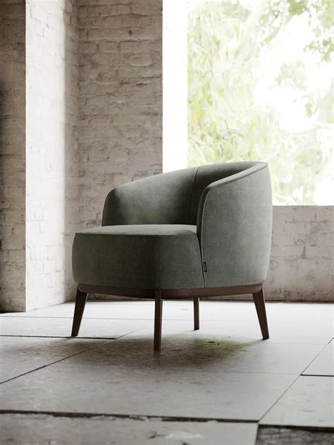 Fabric Armchair With Armrests MEGAN By Domkapa 4 In 2024 Armchair