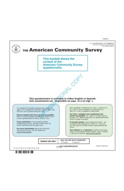 Fillable Online Census INFORMATIONAL COPY Census Bureau Census Fax