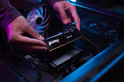 Kingston Fury DDR5 32 GB (2 x 16 GB) 6000 MHz CL36 Beast Black RGB Expo ...
