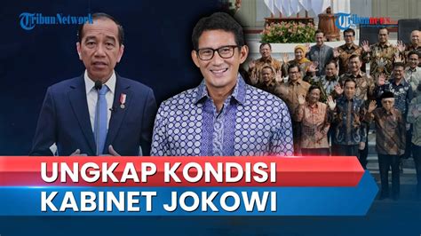 Video Sandiaga Uno Bicara Soal Kondisi Kabinet Pemerintahan Jokowi