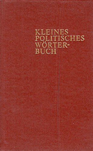 Kleines Politisches W Rterbuch Zvab