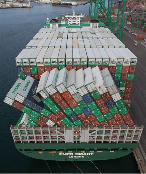 How Are Containers Secured On Ships Maritime Page