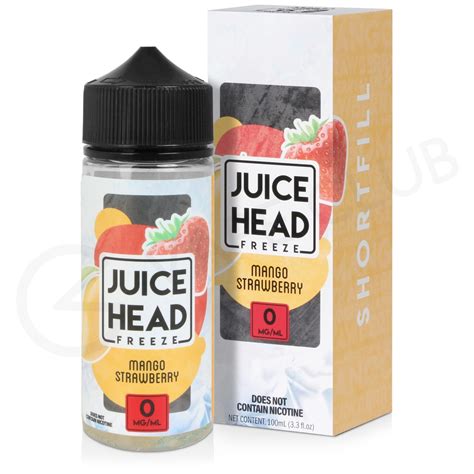 Mango Strawberry Freeze Shortfill E Liquid By Juice Head Ml