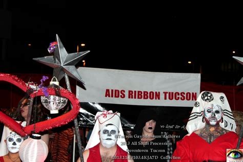 Tucson Gay Lgbtq Museum And Library Aids Ribbon Tucson Historical