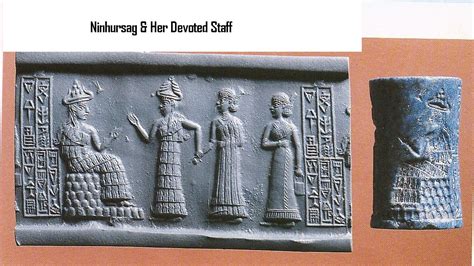 Ninhursag / Ninmah, Daughter To King Anu, Fashioned The Worker-Race ...