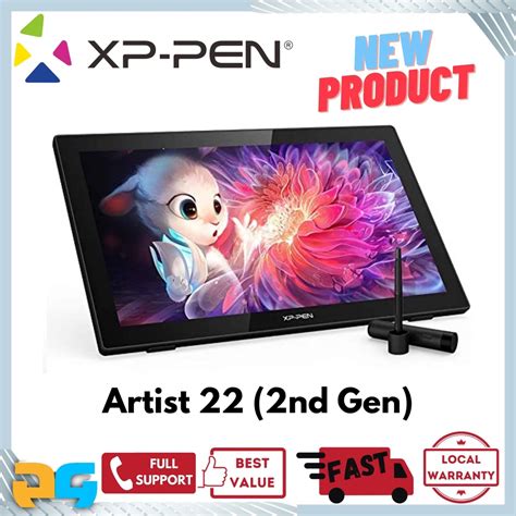 XP-Pen Artist 22 (2nd Gen) Graphic Drawing Tablet 21.5inch FHD 1080P ...