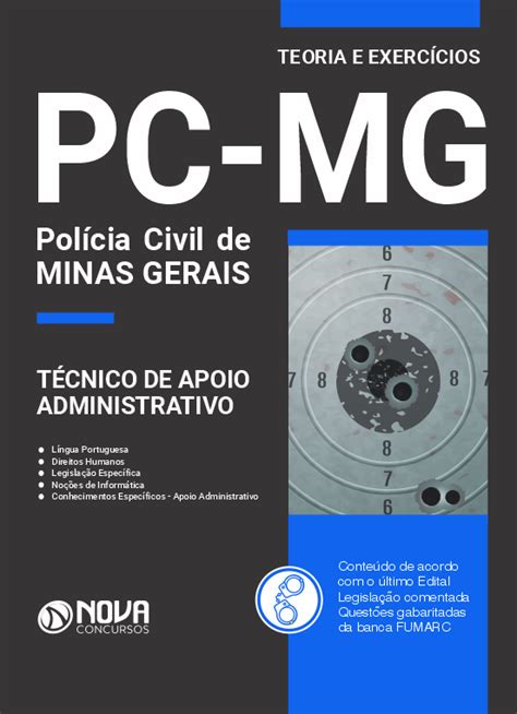 Apostila Pc Mg Analista T Cnico De Apoio Administrativo