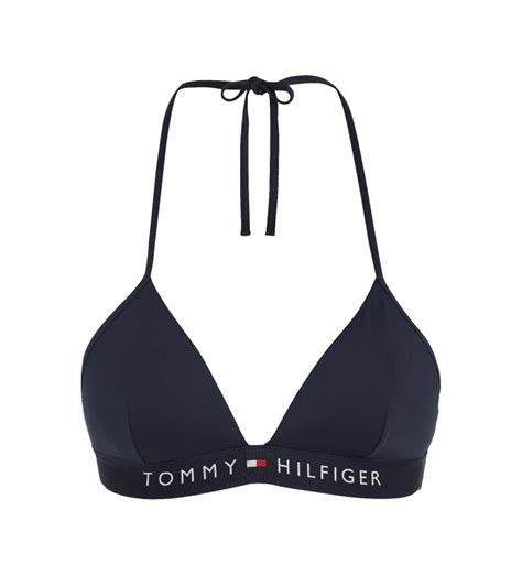 Tommy Hilfiger Top Bikini Relleno Marino Tienda Esdemarca Calzado Moda Y Complementos