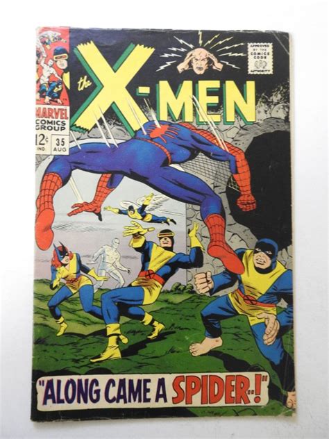 The X Men 35 1967 VG FN Condition Small Moisture Stain Comic