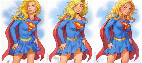 Supergirl Variations 1 By Heropix On Deviantart