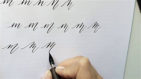 Modern Calligraphy Lettering Calligraphy M