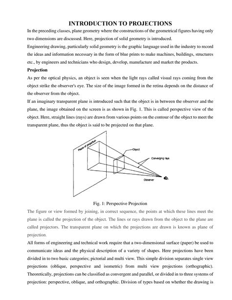 Solution Introduction To Projections Studypool