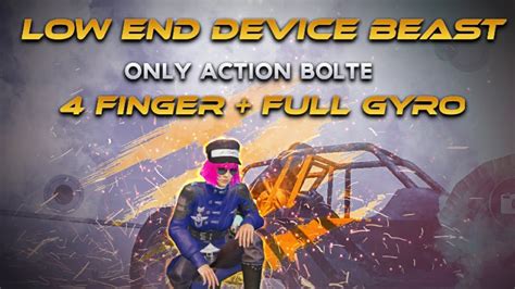 Finger Full Gyro Pubg Mobile Low End Device Beast Gfx Tool