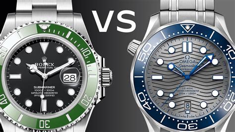 Rolex Submariner VS Omega Seamaster 300M — Rolex vs Omega Deep Dive Comparison - Jumping Seconds