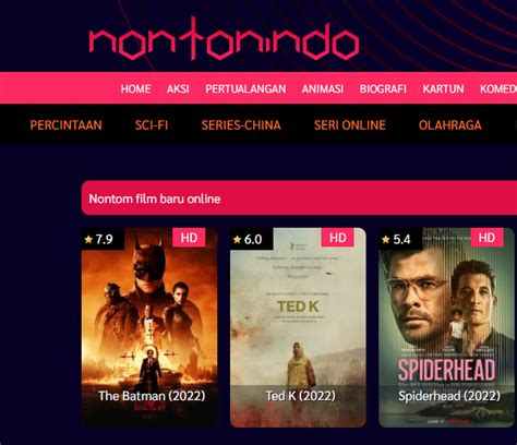 Situs Web Nonton Film Terbaru HD NontonIndo - nontonindo - Medium