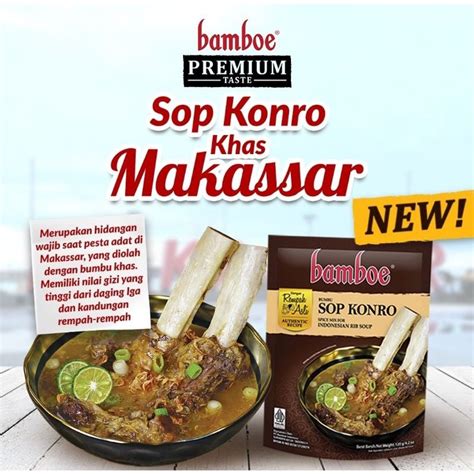 Jual SOP KONRO BUMBU BAMBOE PREMIUM Shopee Indonesia