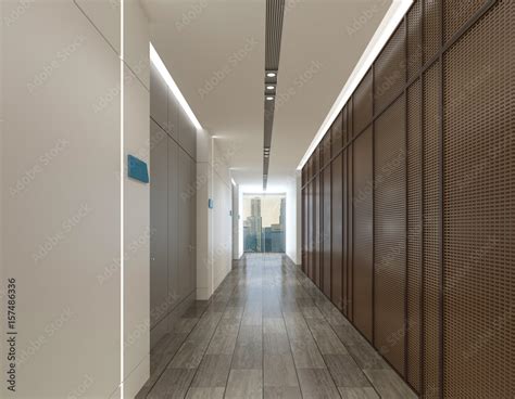 Contemporary Hotel Corridor