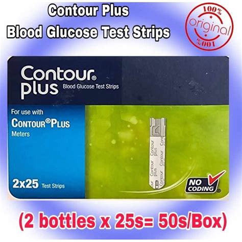 Contour Plus Glucose Test Strips X S Strips Made In Japan