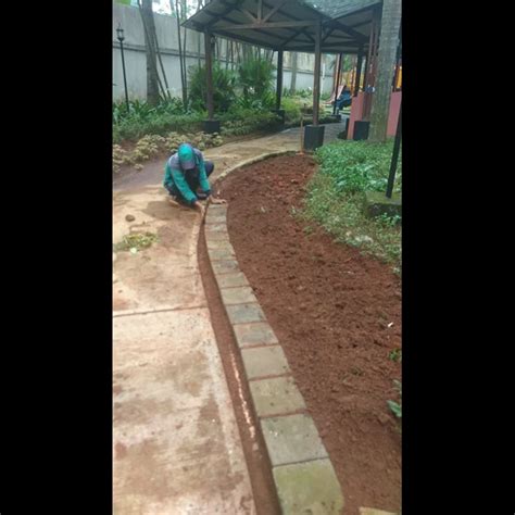 Perawatan Taman Merapikan Desain Paving Di Amartapura 22 06 2022 Oleh