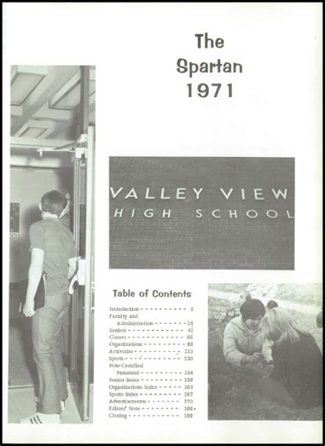 Explore 1971 Valley View High School Yearbook, Germantown OH - Classmates