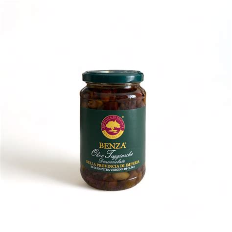 BENZA Olive Taggiasche Denocciolate In Olio Extra Vergine Di Oliva