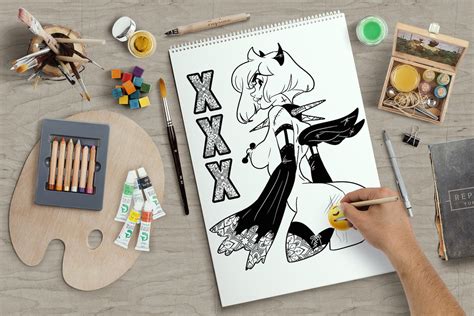 Printable Limited Edition Nude NSFW Cartoon Comic Coloring Etsy Ireland