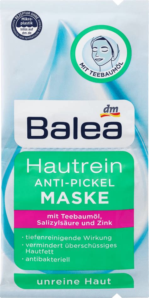 Balea Maske Hautrein Anti Pickel 16 ml dauerhaft günstig online kaufen