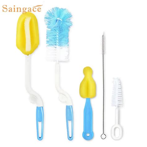 Aliexpress Buy 5Pcs Baby Feeding Bottle Brush Sponge Cleaner