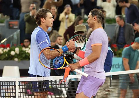 Alex De Miñaur he visto a Rafael Nadal cerca de su nivel del pasado