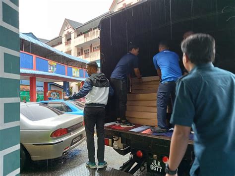 Khemah Bencana Disediakan Untuk Mangsa Banjir Oleh Jabatan Pembangunan