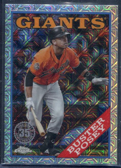 Topps Chrome Buster Posey Th Joe Bavaro Flickr