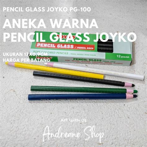 Jual Pencil Glass Joyko Pensil Kaca Pg 100 Dermatograph Pencil Shopee