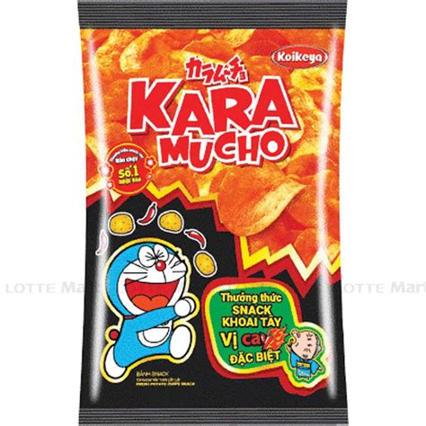 Snack Khoai Tây Karamucho Lát Dày Vị Cay 44g