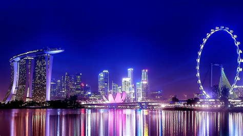 🥇 Singapore night view wallpaper | (134600)