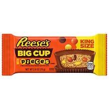 Reese S Big Cup Stuffed With Reese S Pieces King Size Peanut Butter