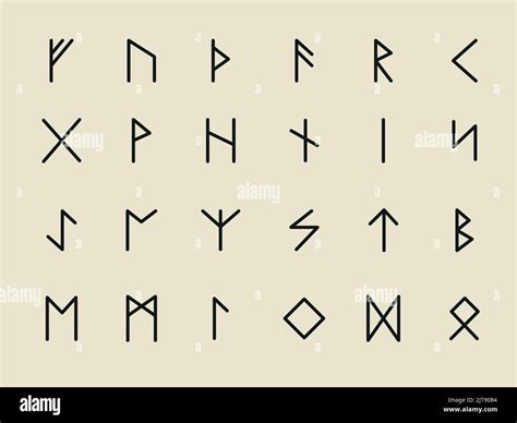 Runes Complete Collection Of Rune Alphabet Futhark Writing Ancient