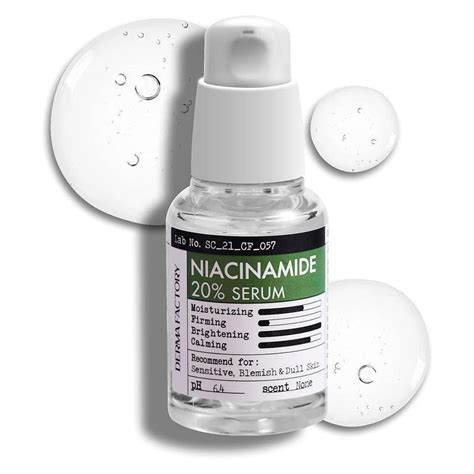 [DERMA FACTORY] Niacinamide 20% Serum 30ml – Ballagrio